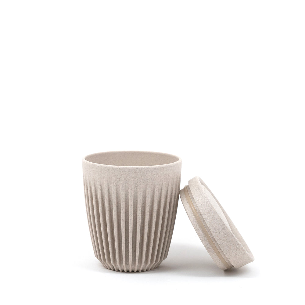 huskee, reusable, 12oz, 8oz, tumbler, cold, hot, japan, cream, color, togo, logo, maru, maru coffee, los angeles, cafe, drip, pour over, espresso, coffee beans, gift, home cafe, slow drip, drink, coffee cup, eco friendly tumbler